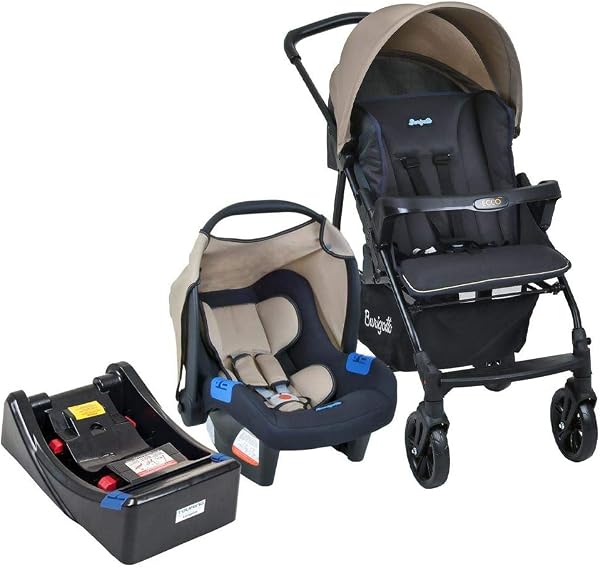 Carrinho e Bebê Conforto Base Burigotto Ecco